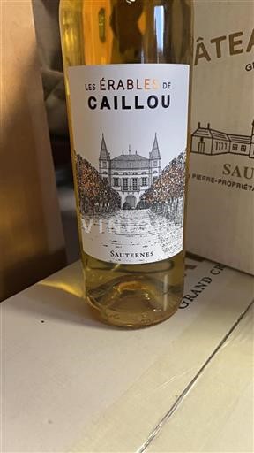 Bordeaux Sauternes Grand Cru Château Caillou Les %c3%89rables 2018