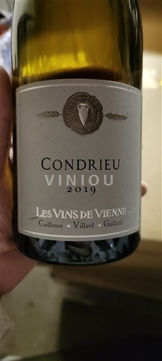 Rhône Valley Condrieu Les Vins De Vienne 2019