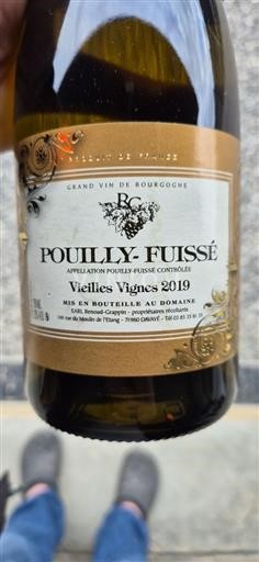 Burgundsko Pouilly-fuissé Grand Cru Renoudgrappin Vieilles Vignes 2019