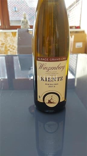 Alsace Alsace Grand Cru Grand Cru Kientz Winzenberg 2012