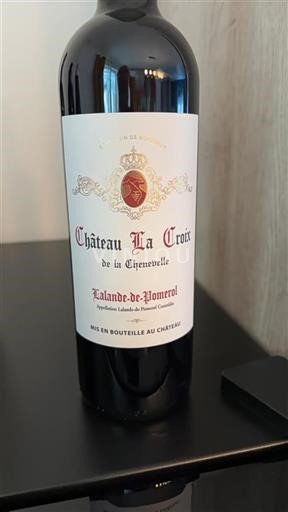 Bordéus Lalande-de-Pomerol Château La Croix De La Chenevelle Não Sazonado