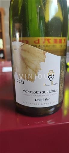 Valle del Loira Montlouis-sur-Loire Domaine Bouchet 2023