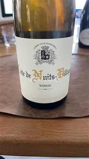 Bourgogne Côte de nuits villages Grand Cru Domaine Henri Richard Vignois 2020