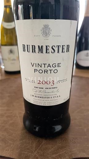Bồ Đào Nha Porto Burmester Vintage Porto 2003