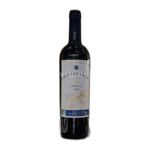 Vin Rouge sec Cuvée des Anges Château Cajus 2008 France Bordeaux AOC