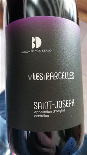 Vallée du Rhône Saint-Joseph Grand Cru Maison Bruyère & David Les Parcelles Non Millésimé