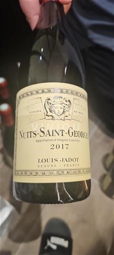 Bourgogne Nuits-saint-georges Domaine Louis Jadot 2017