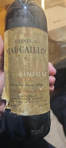 Bordeaux Unspecified Château Maucaillou 1981