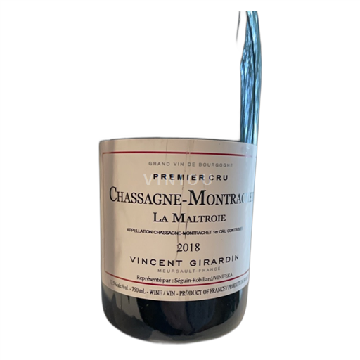 Burgundija Chassagne-Montrachet Premier Cru Vincent Girardin La Maltroie 2018