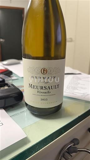 Borgoña Meursault Domaine Germain Vireuils 2023