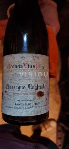 Bourgogne Chassagne-Montrachet Grand Cru Léon Rigault Icke årgångsbetecknad