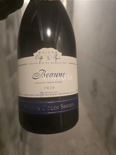 Burgundsko Beaune Grand Cru Maison Colin Seguin 2020