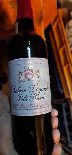 Bordeaux Saint-Émilion Grand Cru Grand Cru Château La Garelle Puits Rasat 2014
