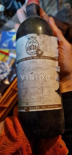 Bordeaux Médoc Château Roccaillade 1973