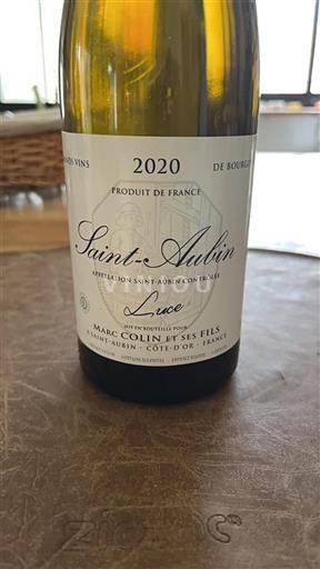 Borgoña San Aubin Marc Colin Et Ses Fils Luce 2020