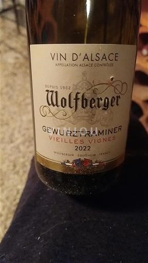 Alsace Wolfberger Vieilles Vignes 2022