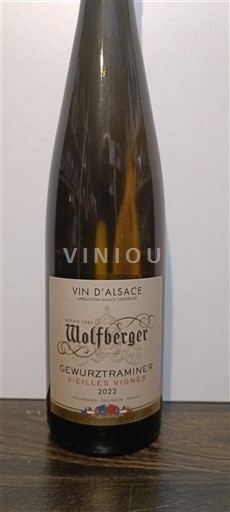 Alsacia Wolfberger Vieilles Vignes 2022