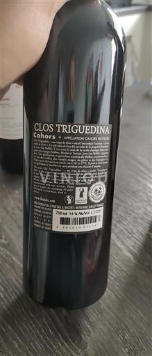 Sudoeste Cahors Clos Triguedina 2019
