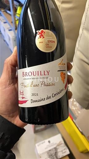 Beaujolais Brouilly Domaine Des Corindons Fruit d'une Passion 2021