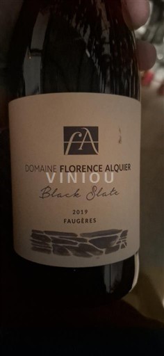 Languedoc Faugères Domaine Florence Alquier Schiste Noir 2019