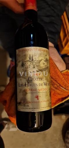 Bordeaux Listrac-Médoc Château Les Hauts De Meyrat 1995