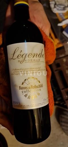 Bordeaux Domaine S Barons De Rothschild Légende 2001