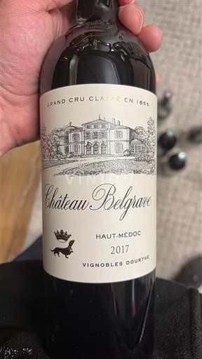 Bordeaux Haut-Médoc Grand Cru Château Belgrave 2017