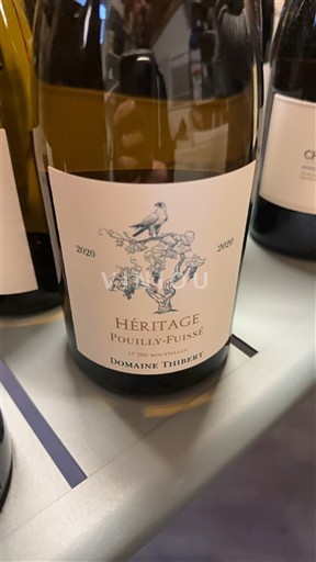 Borgoña Pouilly-fuissé Domaine Thibert Héritage 2020