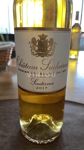 Burdeos Sauternes Premier Cru Château Suduiraut 2017