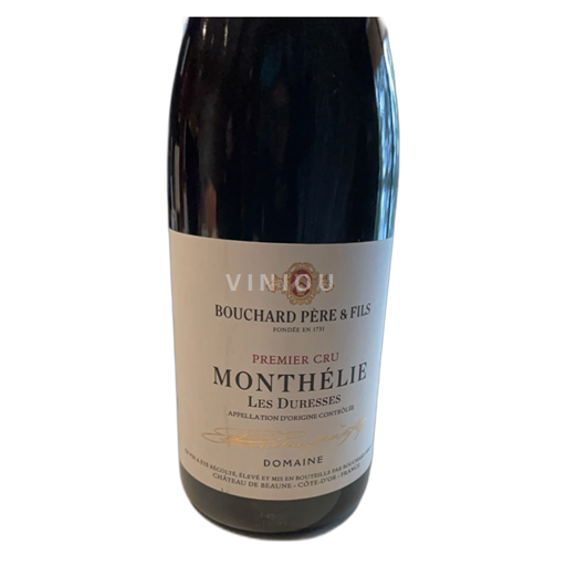 Vin Rouge sec Les Duresses Bouchard Père & Fils 2019 France Bourgogne AOC Premier Cru