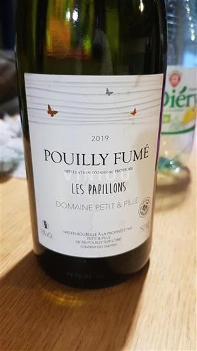 Thung lũng sông Loire Pouilly-fumé Domaine Petit & Fille Les Papillons 2019