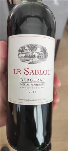 Sud-Ovest Bergerac Le Sablou 2016