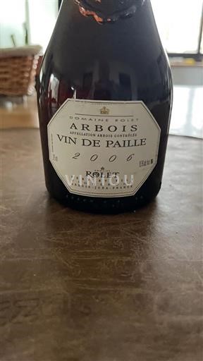 Jura Arbois Domaine Rolet Vin de Paille 2006