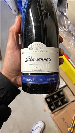 Bourgondië Marsannay Maison Colin Seguin 2018