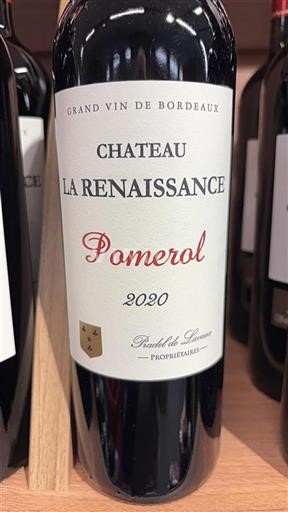 Burdeos Pomerol Château La Renaissance 2020
