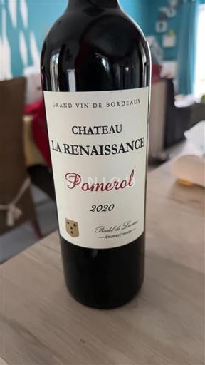 Bordeaux Pomerol Château La Renaissance 2020