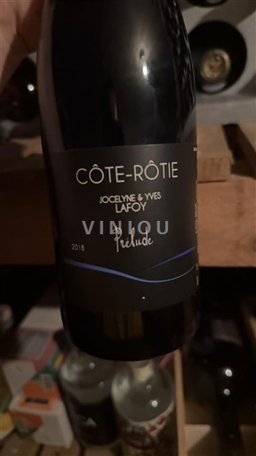 Vallée du Rhône Côte-rôtie Jocelyne & Yves Lafoy Prélude 2018