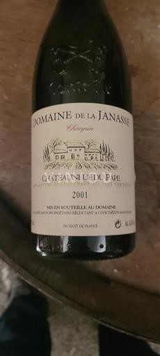 Rhônedalen Châteauneuf-du-Pape Domaine La Janasse Chaupin 2001