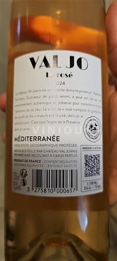 Provence, Nedre Rhônedal, Korsika Middelhavet Val Joanis Le rosé 2024