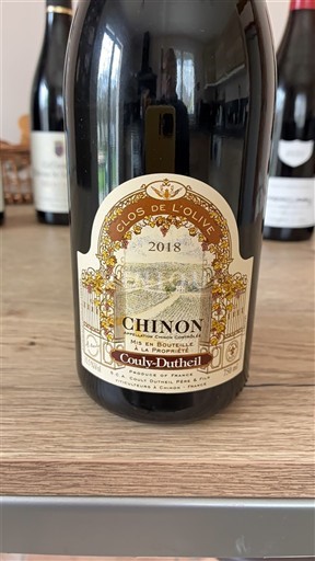 Loiredalen Chinon Couly-Dutheil Clos de L'Olive 2018