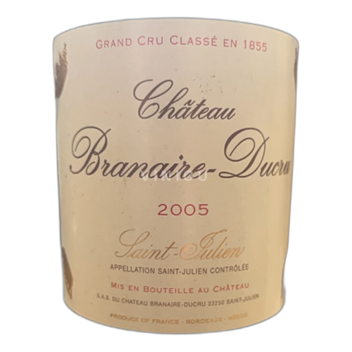 Burdeos Saint-Julien Grand Cru Château Branaireducru 2005