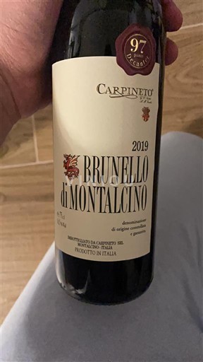 Toscana Brunello di Montalcino Carpineto 2019