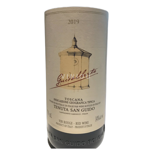 Vin Rouge sec Guidalberto Tenuta San Guido 2019 Italie Toscane DOC