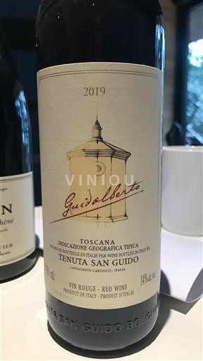 Toscana No especificado Tenuta San Guido Guidalberto 2019