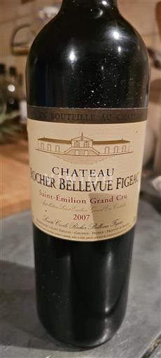 Bordeaux Saint-Émilion Grand Cru Grand Cru Château Rocher Bellevue Figeac 2007