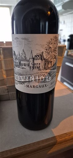 Bordeaux Margaux Château Dufort Vivens 2020