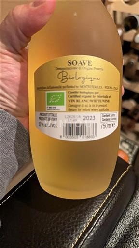 Venetien Soave. Montresor S.p.a Biologique 2023