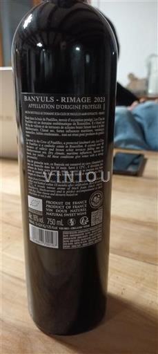 Roussillon Banyuls Domaine Scea Clos De Paulilles Rimage 2023