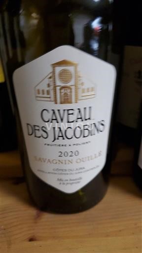 Jura Côtes-du-Jura Caveau Des Jacobins Savagnin Ouillé 2020