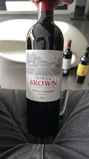 Bordéus Pessac-Léognan Château Brown 2022